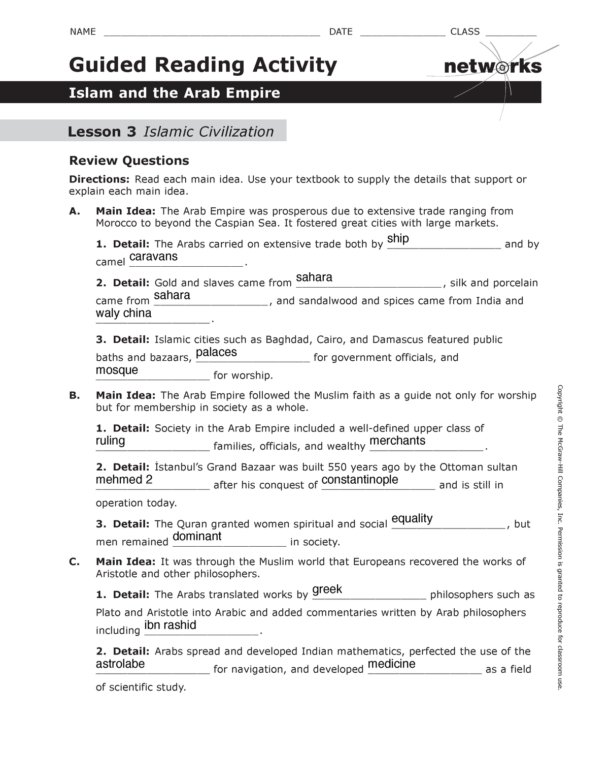 homework 7.2.3 answer key