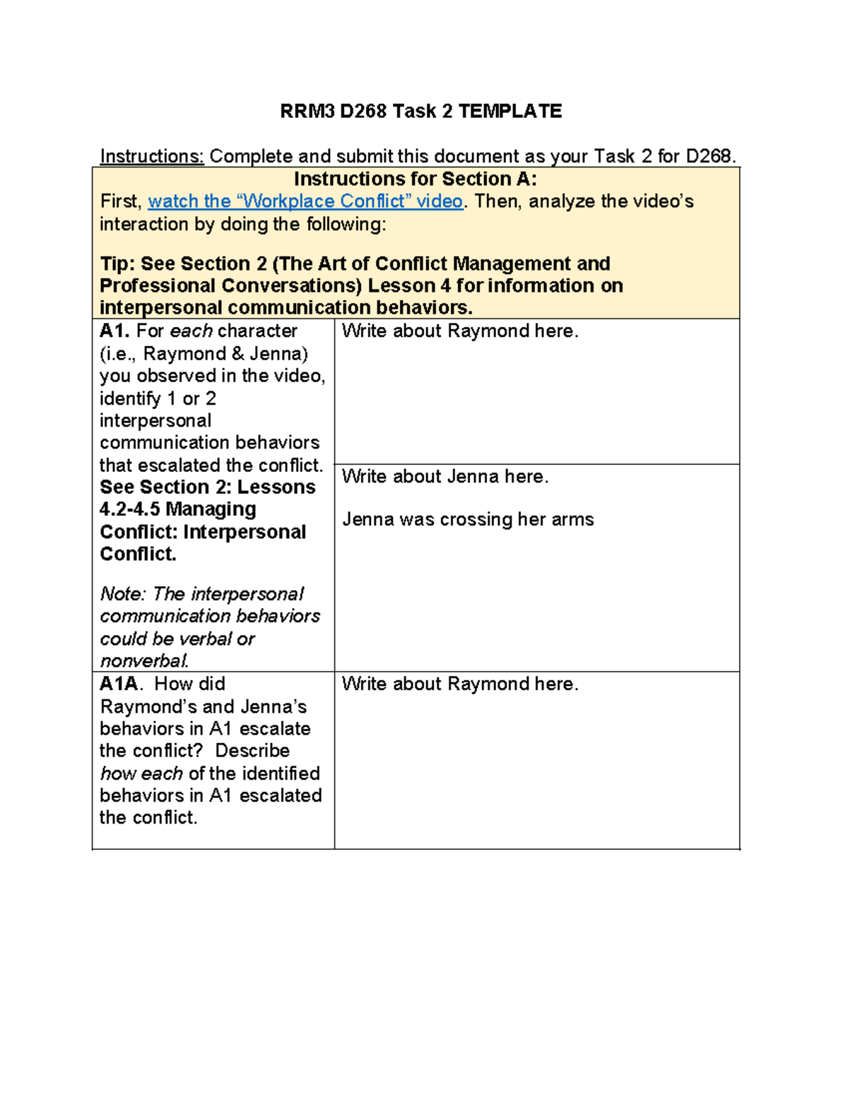RRM3 D268 Task 2 Template - RRM3 D268 Task 2 TEMPLATE Instructions ...