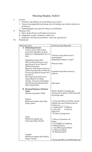 Eng5 Q2 Mod1 Lesson 1 Composing Clear And Coherent Sentences Using The ...