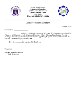 Activity Request Filipino - Republic of the Philippines Department of ...