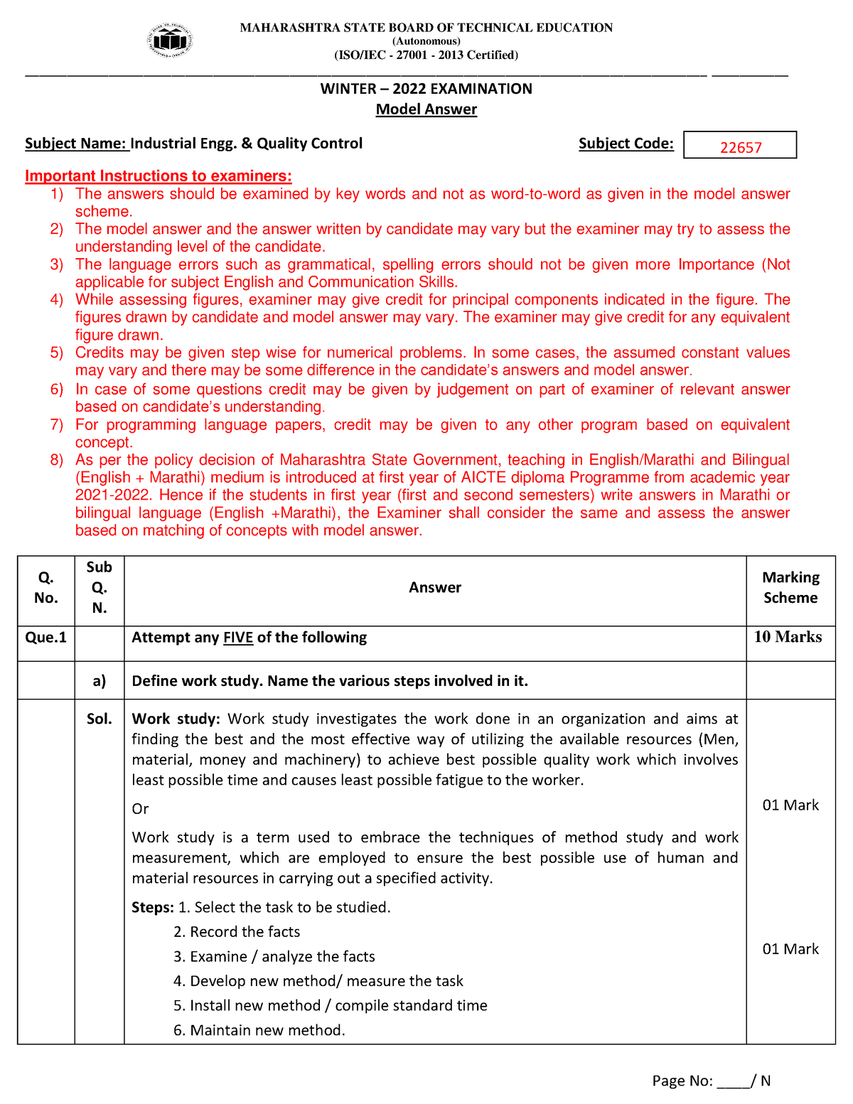 Slove paper winter 22 - (Autonomous) (ISO/IEC - 27001 - 2013 Certified ...