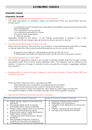 The Global Economy Notes - THE GLOBAL ECONOMY The Global Economy ...