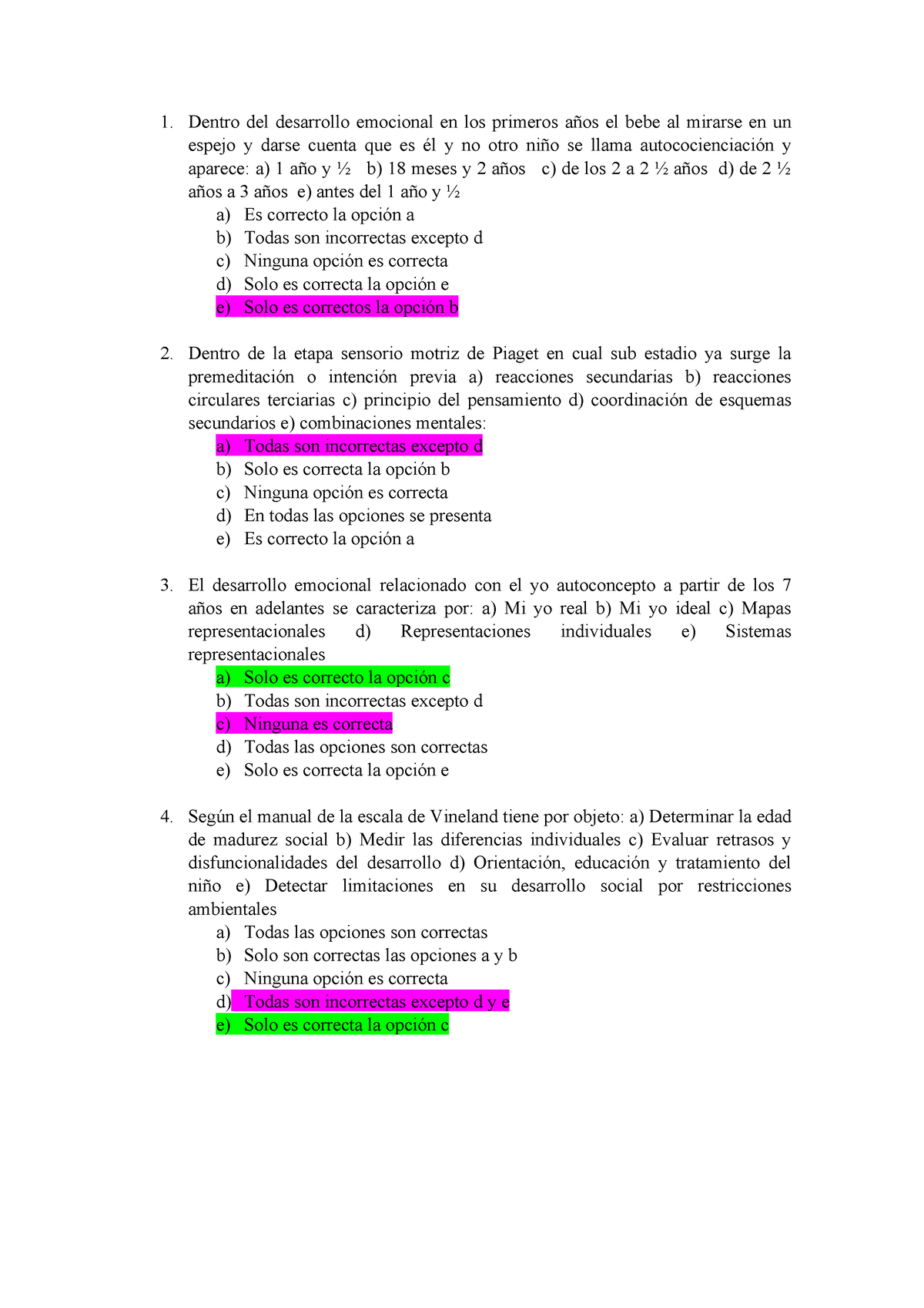 Parcial Desarrollo - Dentro Del Desarrollo Emocional En Los Primeros ...