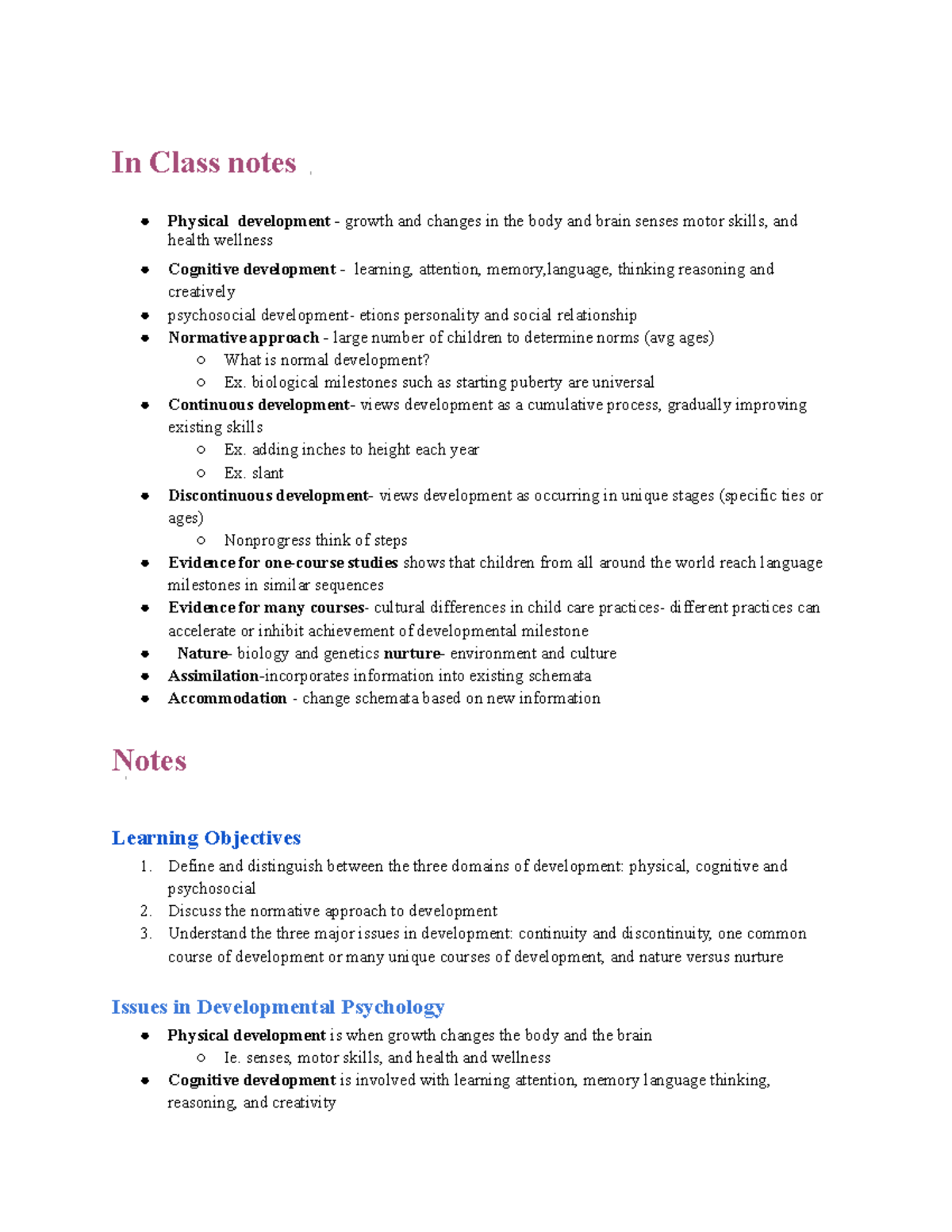 Chapter 9 - From Openstax Psych textbook. Full Condensed notes ...