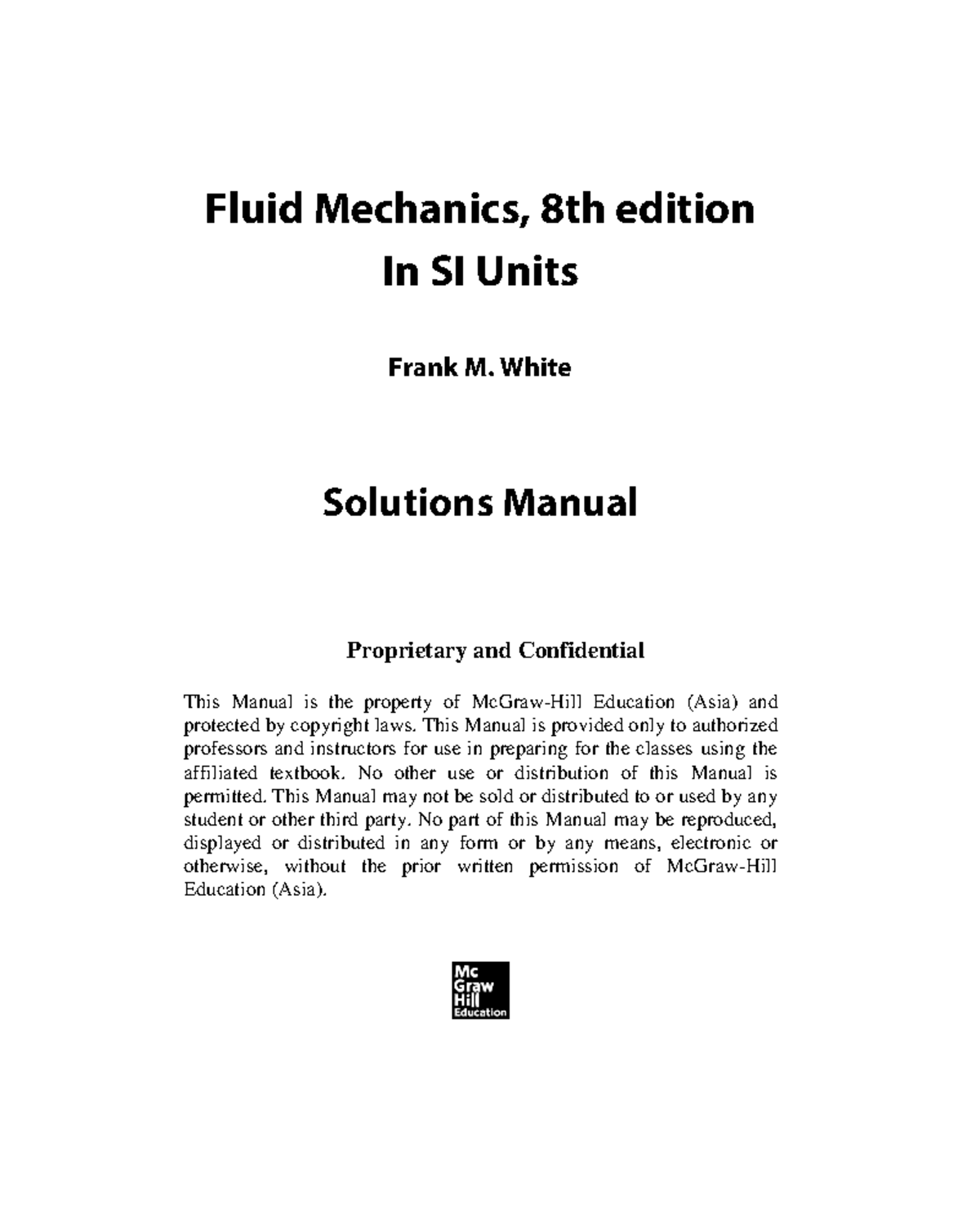 Chapter 5 Dimensional Analysis And Similarity - Fluid Mechanics, 8th ...