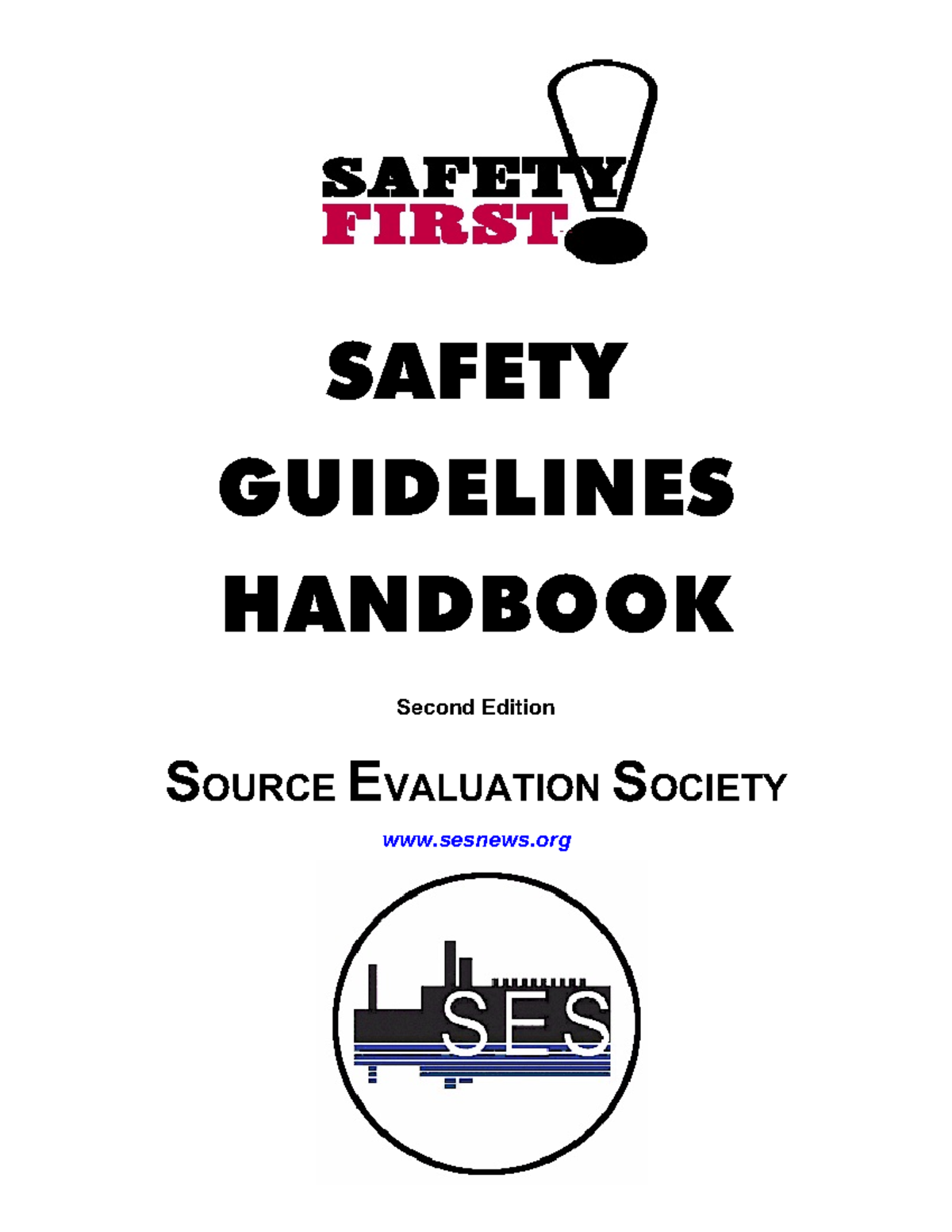  2nd Ed Safety Handbook SAFETY GUIDELINES HANDBOOK Second Edition