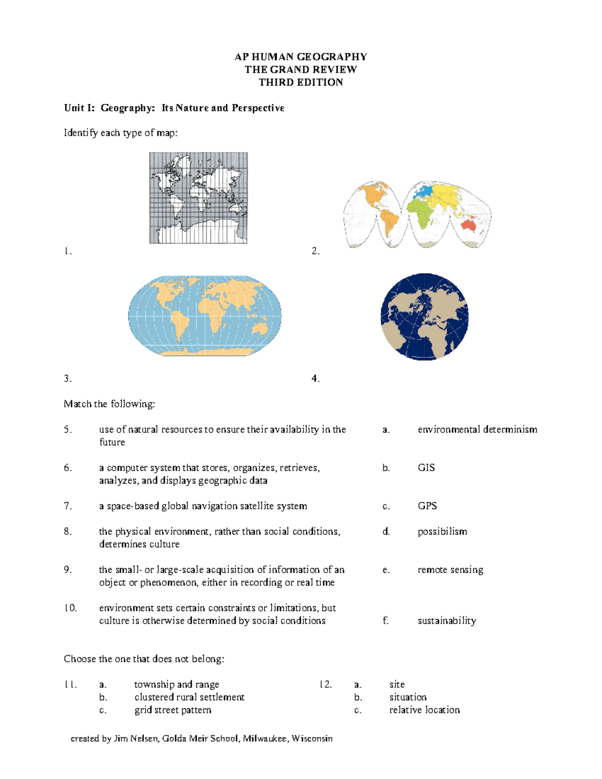 overview on the geography of my version of AO, part 1: The Three