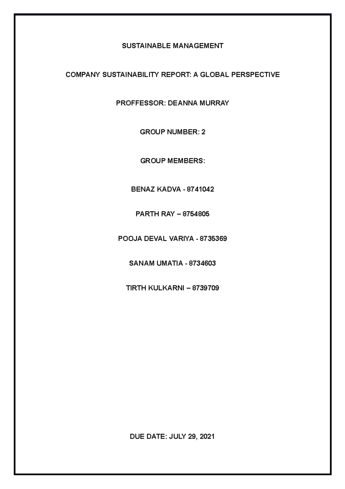 final-company-sustainability-report-group-2-sustainable-management