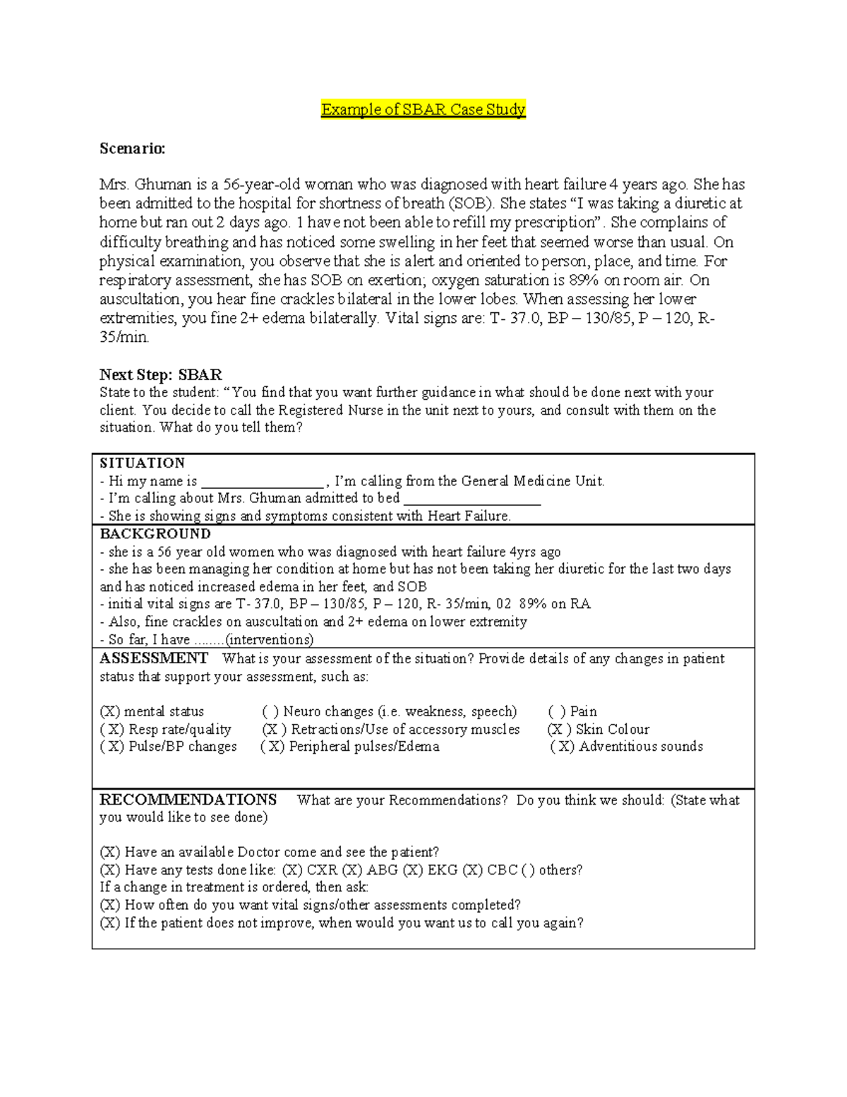 patient case study seizure