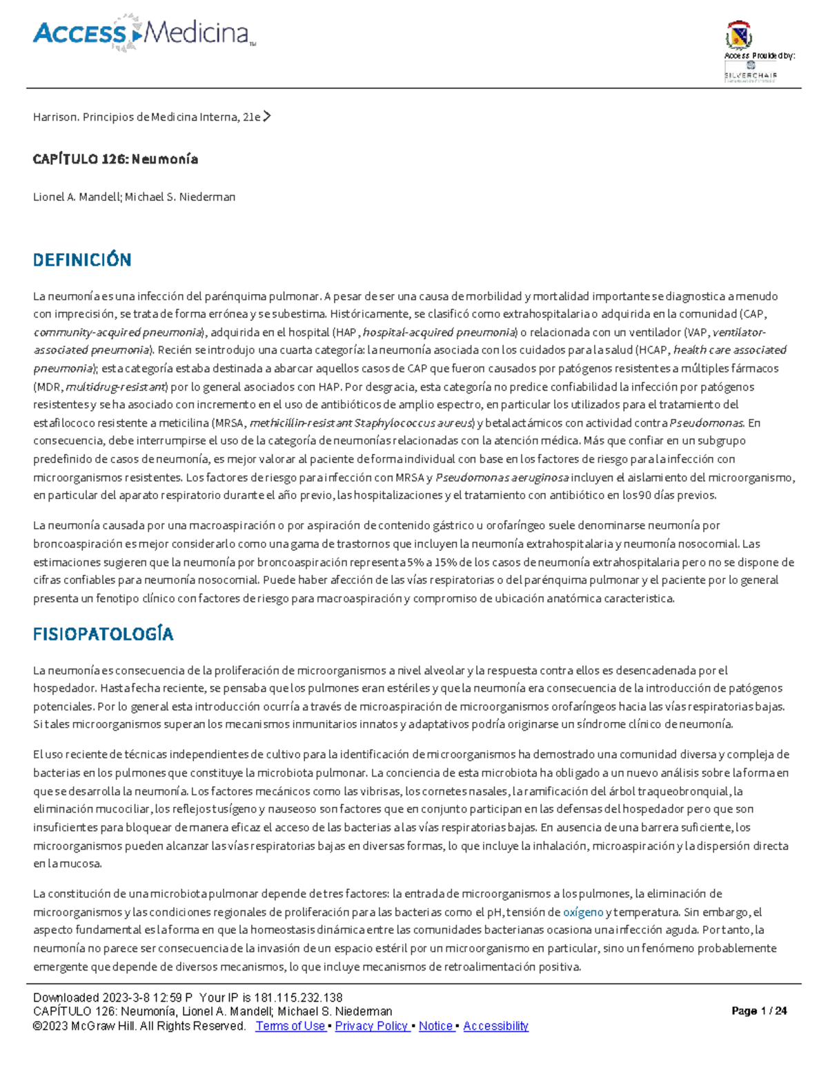 Harrison Principios de Medicina Interna 21a Edicion - Harrison ...