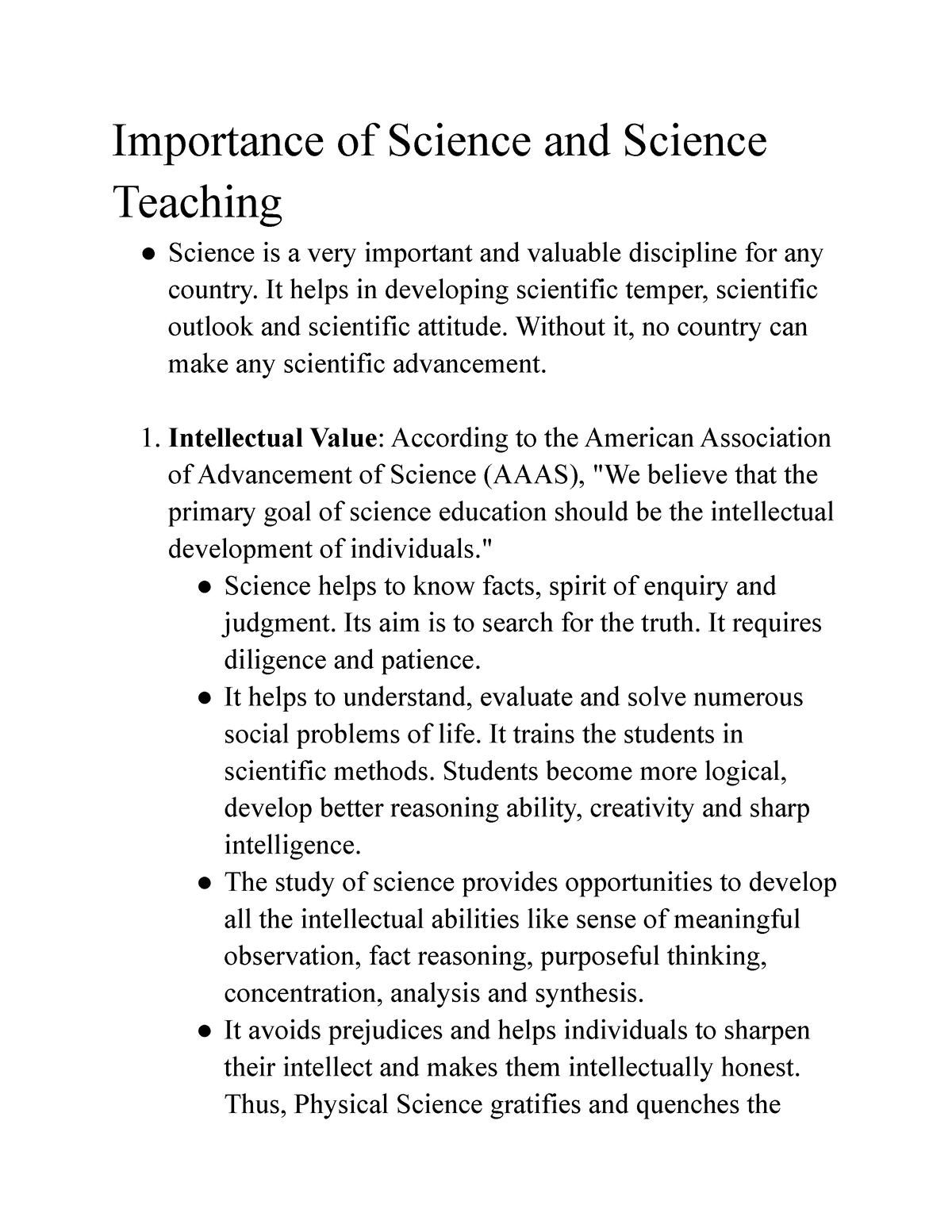 importance-of-science-and-science-teaching-importance-of-science-and