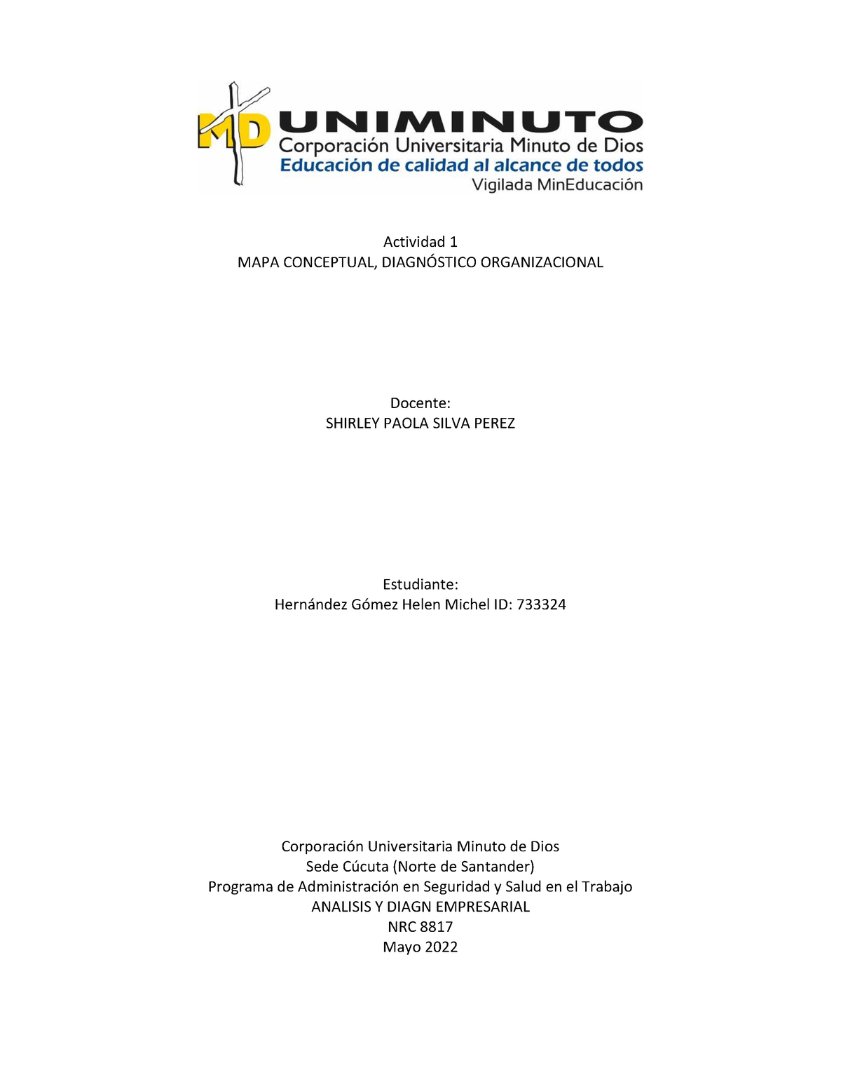 Actividad 1 - notas para la realización del trabajo - Economics ...