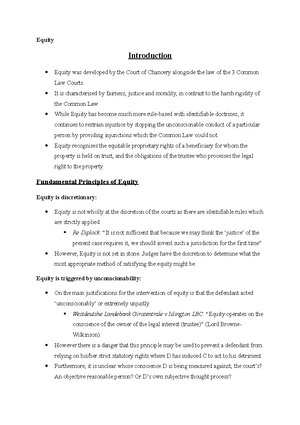 Tutorial 3 - Tutorial 3: Secret Trusts John’s will dated 12th May 2009 ...