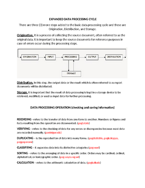 Computer Basics Worksheet G9 - COMPUTER BASICS REVIEW Section I. INPUT ...