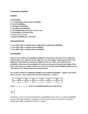 03 DRV-PDF & CDF - course material - Chapter 3 Discrete Random Variable ...