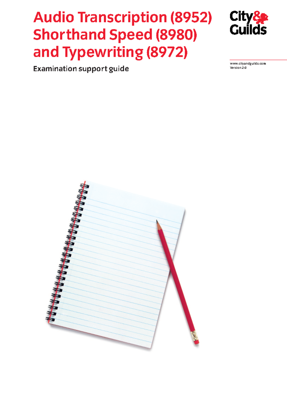 8972 assessment pack v2-pdf - Audio Transcription (8952) Shorthand ...