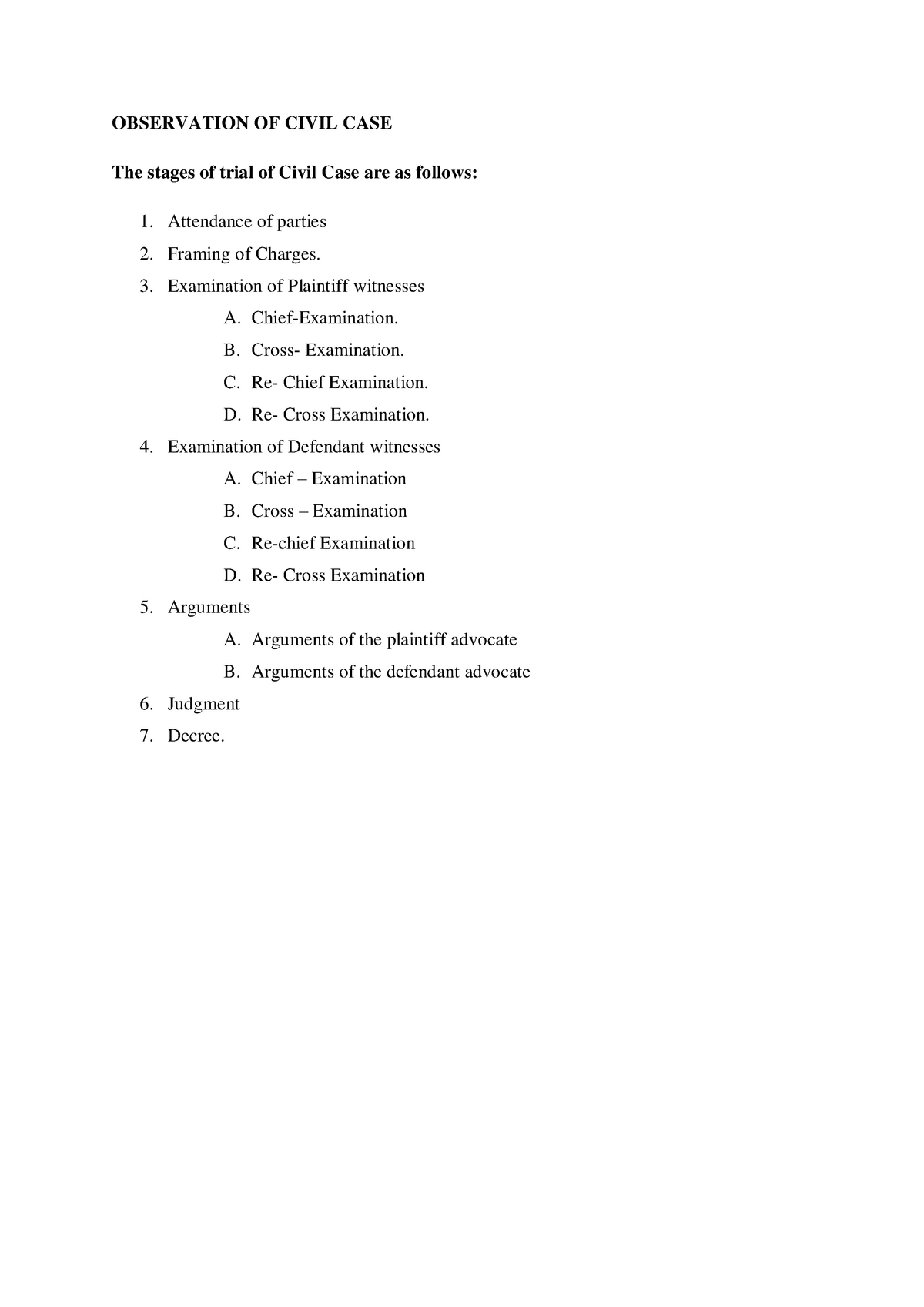 observation-of-civil-case-observation-of-civil-case-the-stages-of