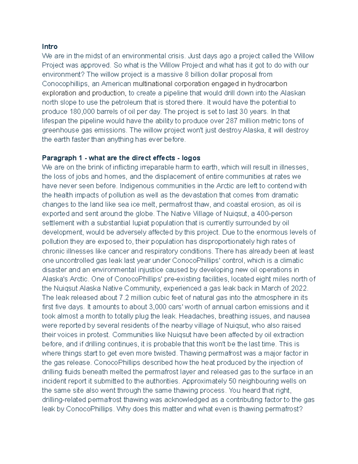 English FIA2 Persuasive Spoken Task NEW - Intro We are in the midst of ...