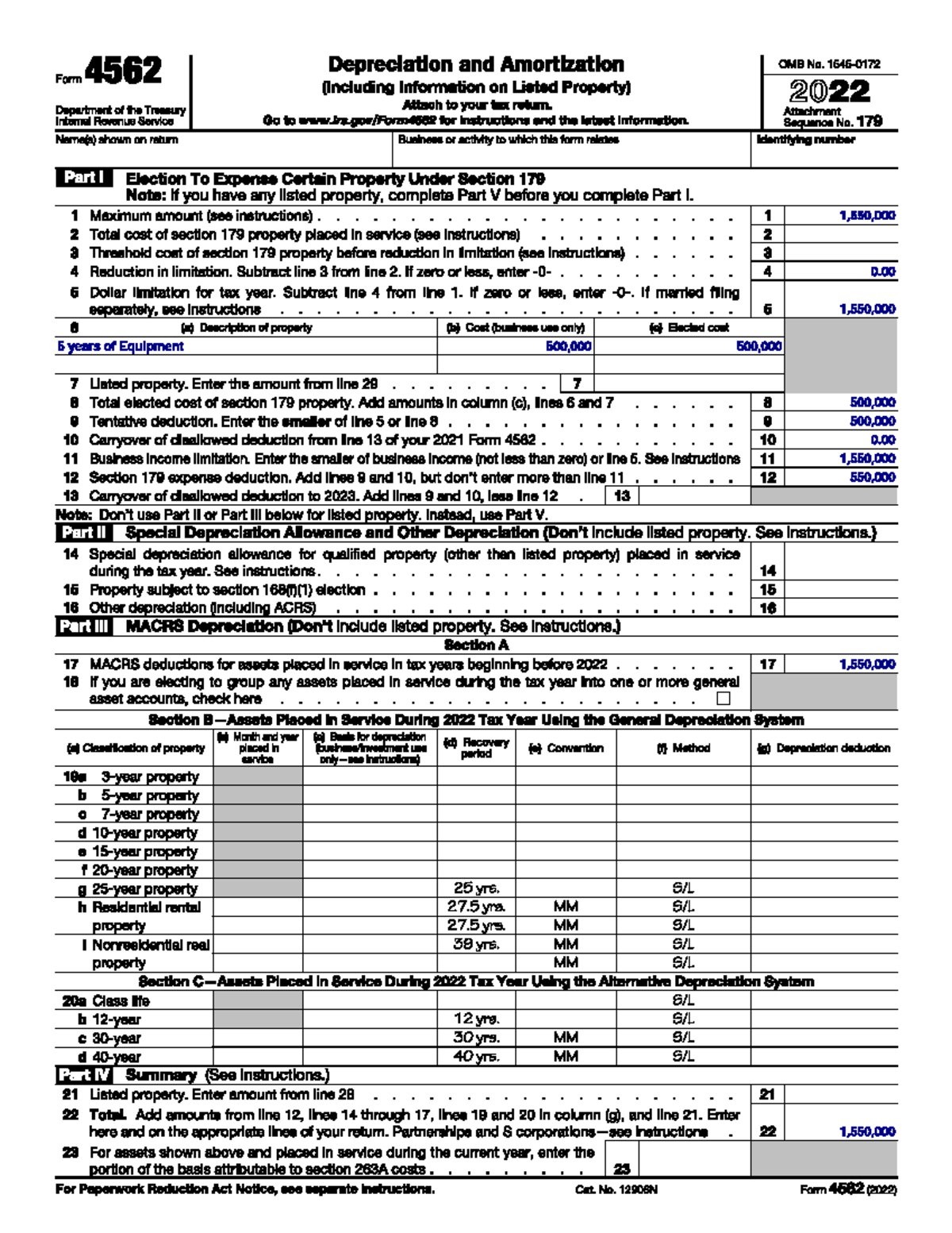 4562 form. PDF - 4562 forms - ACCT 308 - Studocu