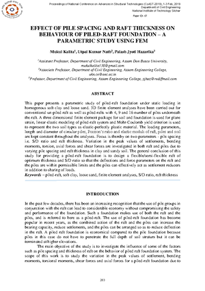 Cyclic Response of Non ductile RC Frame with Steel Fibers at Beam ...