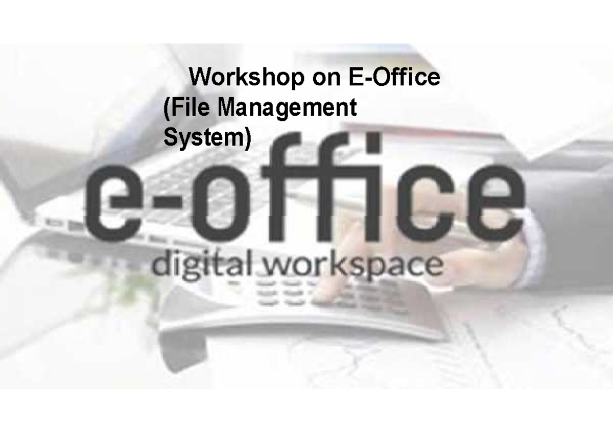 E officeautomation system on EOffice (File Management