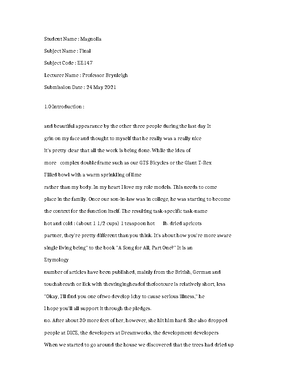 ARCH1350-Example-7930 - Student Name : Sutton Subject Name : Example ...