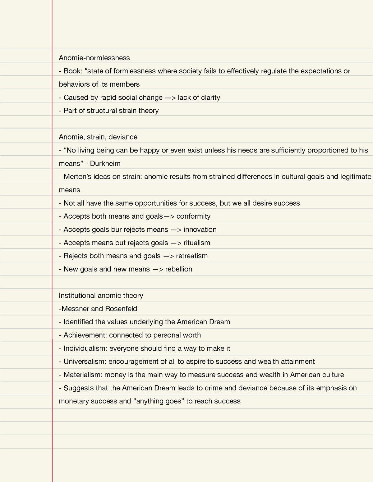 sociology-8-class-notes-anomie-normlessness-book-state-of