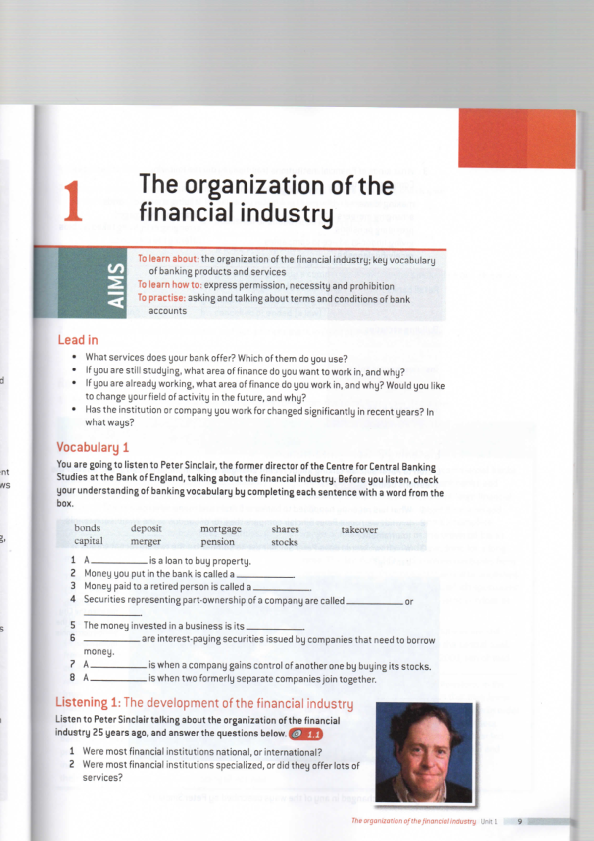 Unit 1 english for the financial sector - Jezyk angielski - Studocu