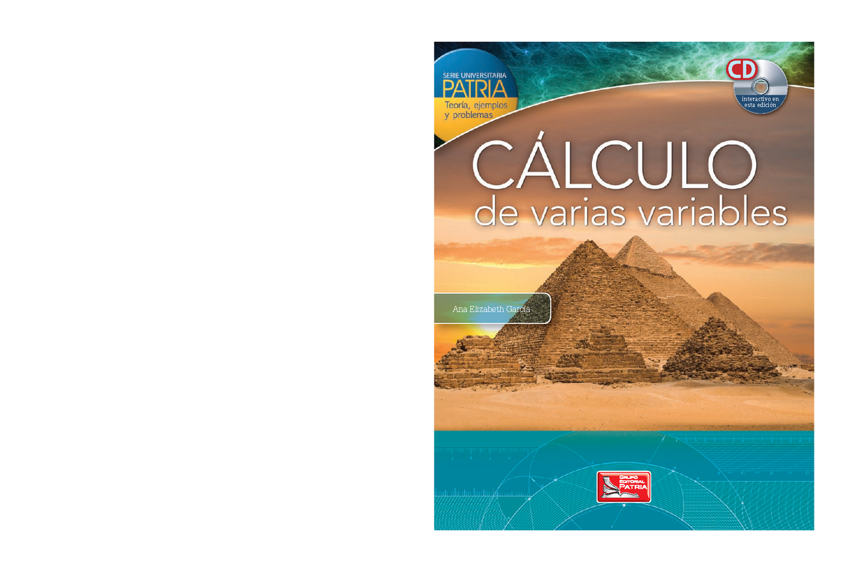 Cálculo de varias variables - Ana Elizabeth García Hernández