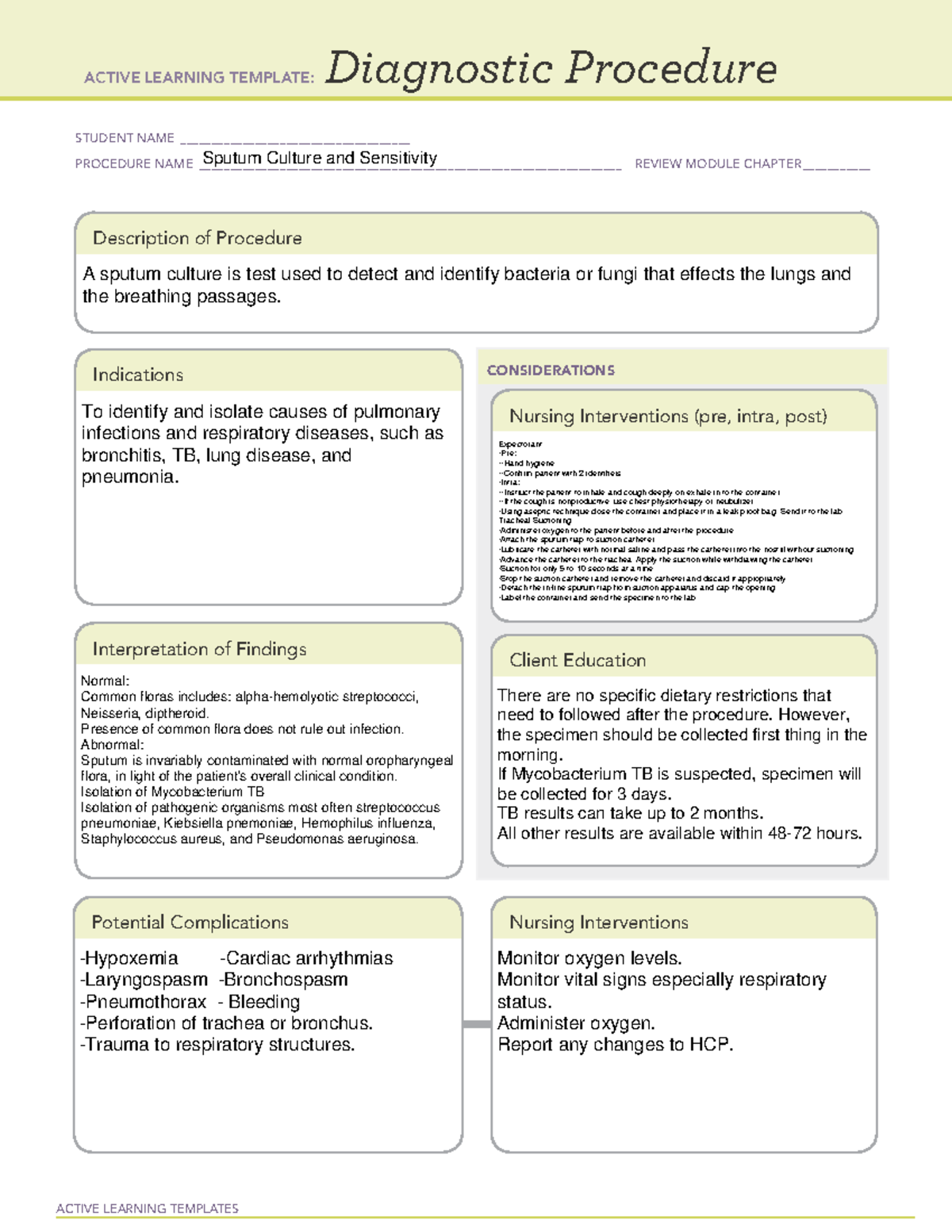 normal sputum