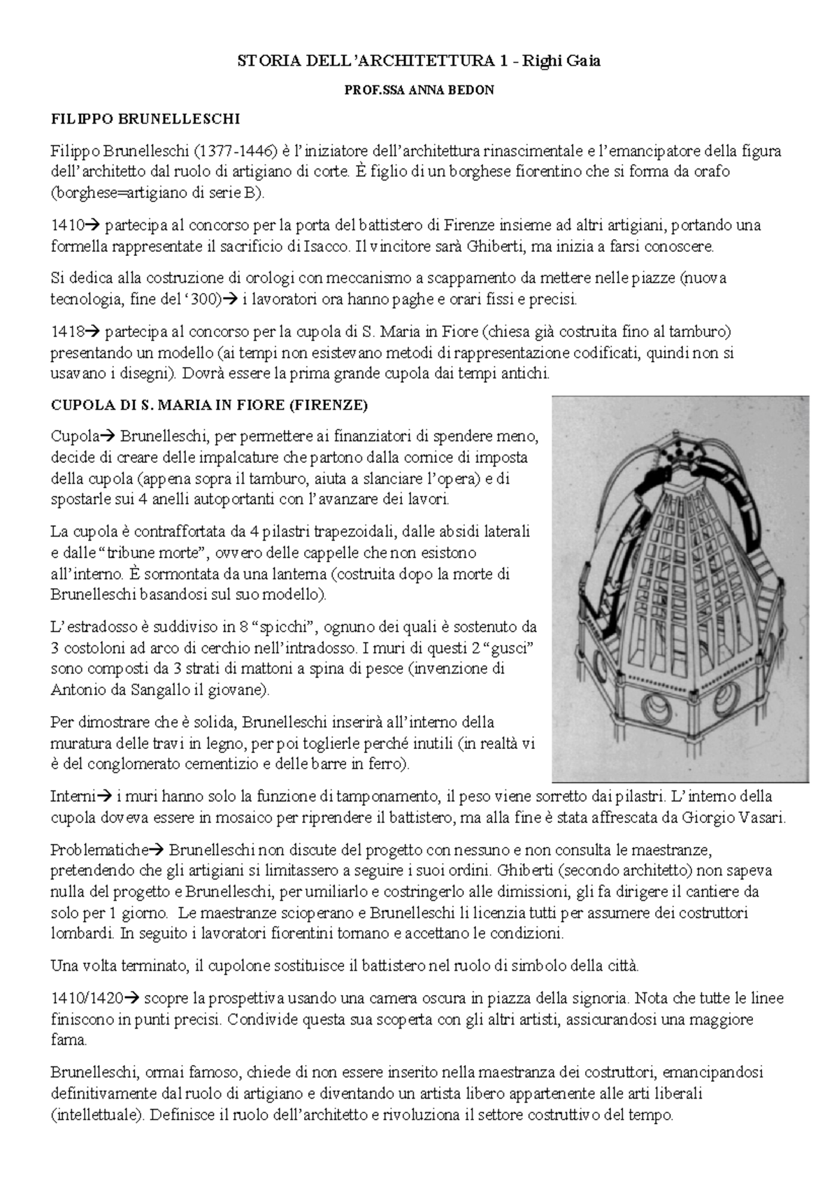 Storia dell'architettura 1 - STORIA DELL’ARCHITETTURA 1 - Righi Gaia ...