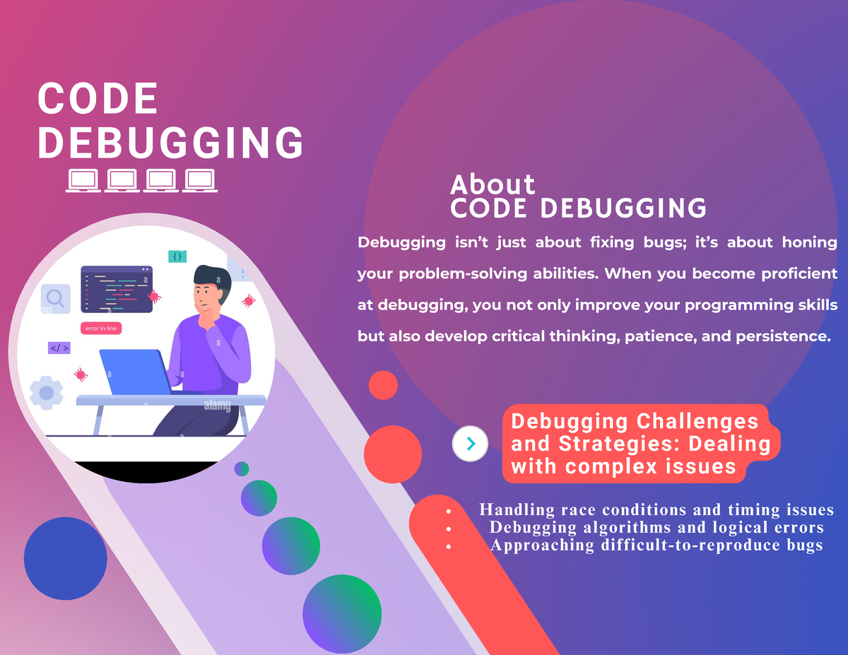 Code Debugging Brochure - CODE DEBUGGING Debugging isn’t just about ...