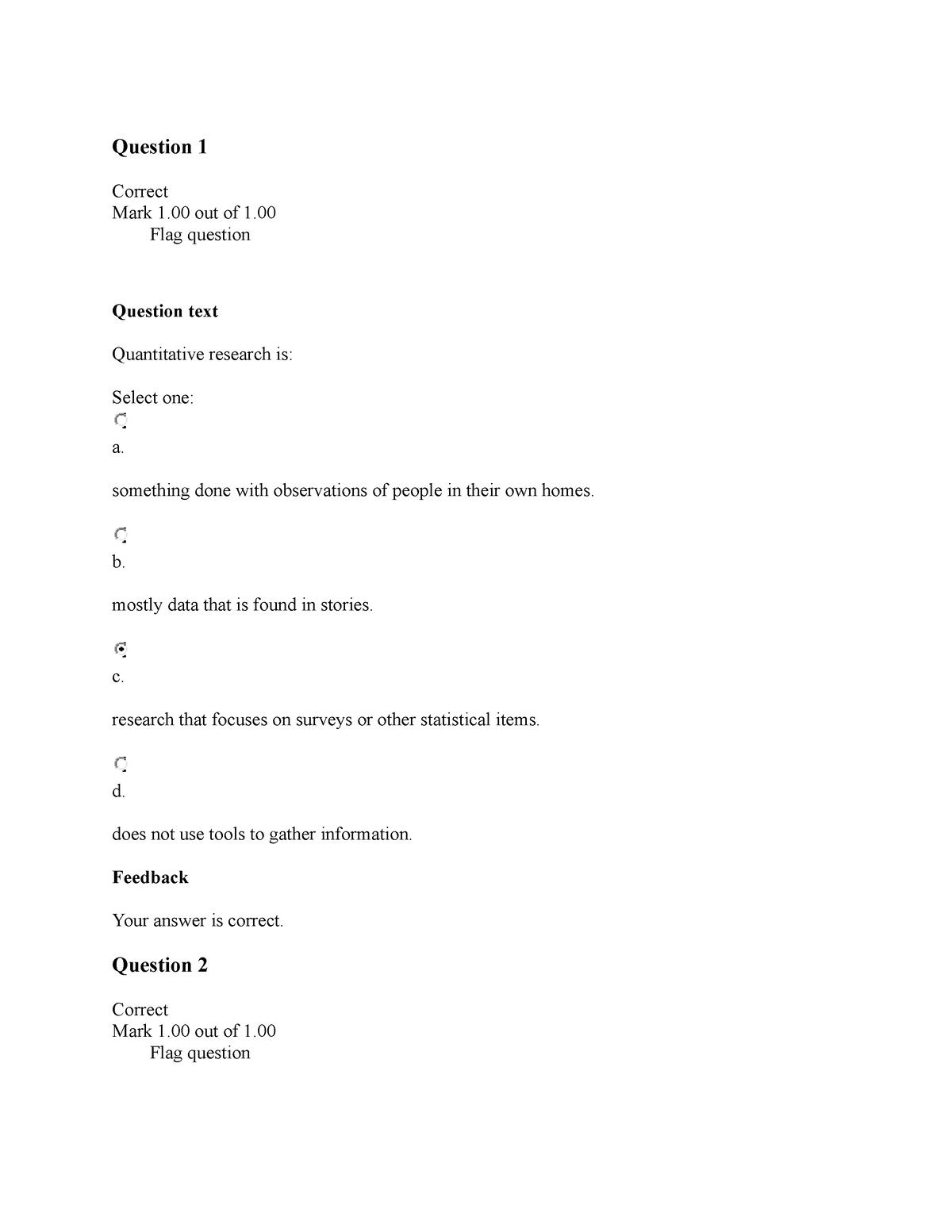 Self Quiz Unit 3 - Self-Quiz Unit 3 - ENGL 1102 Self Quiz Unit 3 ...