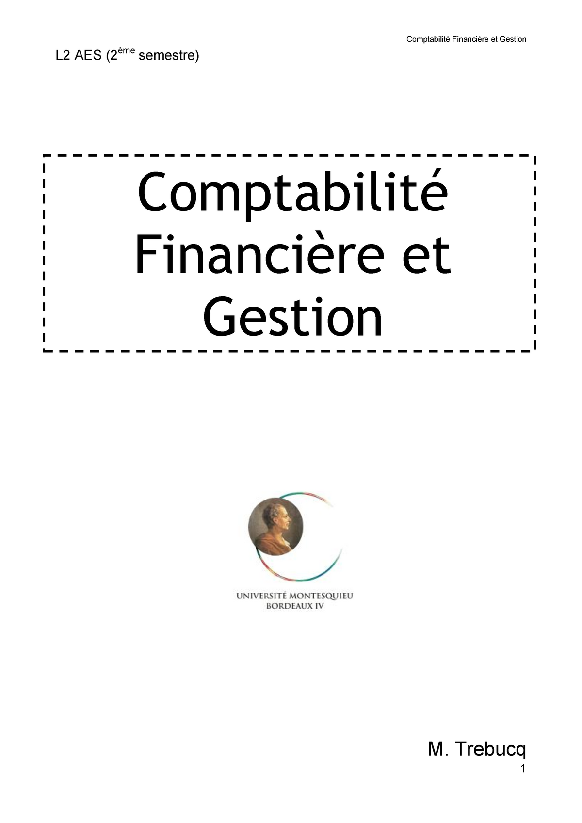 Cours Complet De Comptabilité En PDF - Comptabilité Financière Et ...