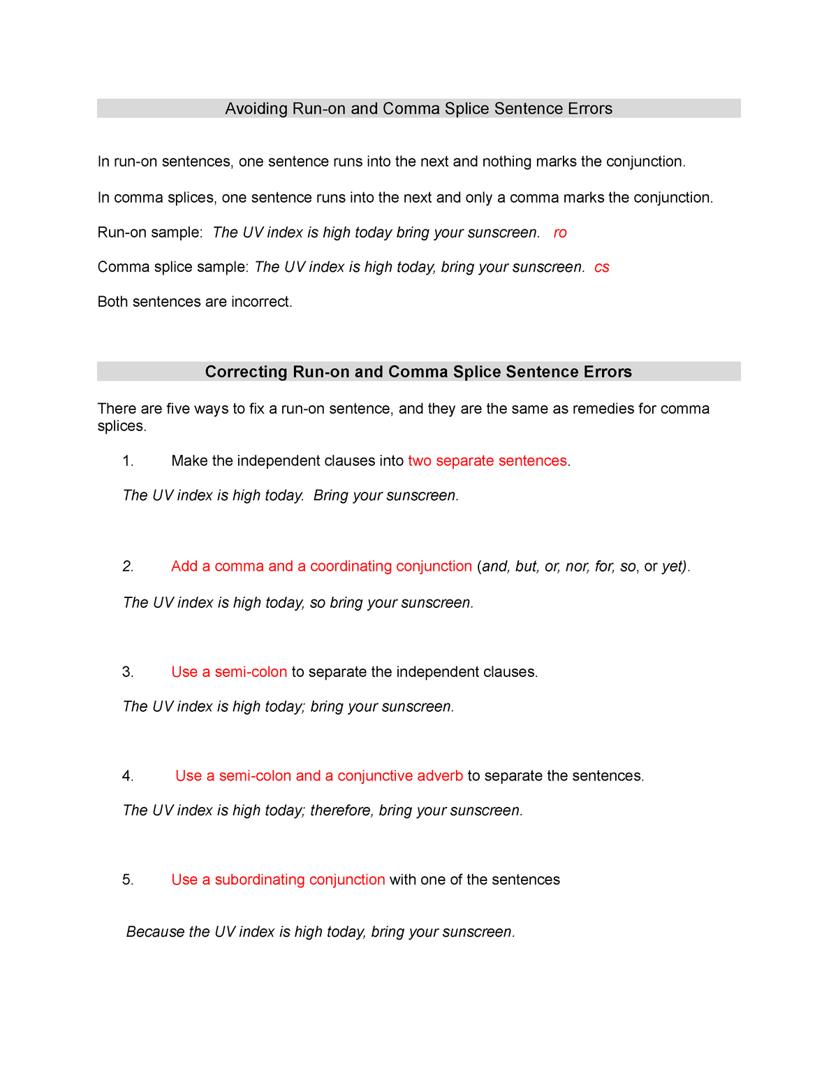 39-run-on-sentences-and-comma-splices-worksheet-with-answers-worksheet-master