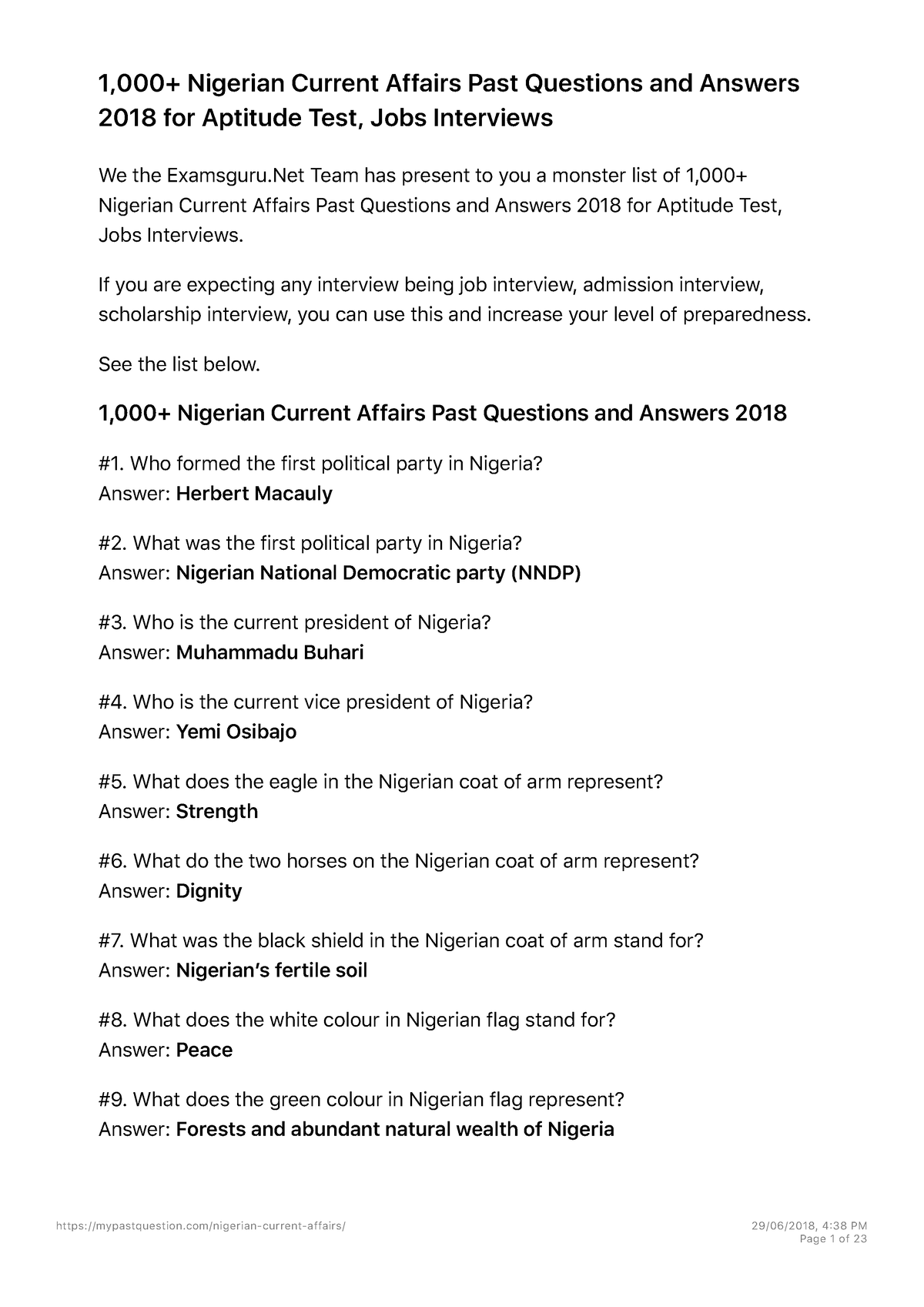 1-000-nigerian-current-affairs-past-questions-and-answers-2018-for