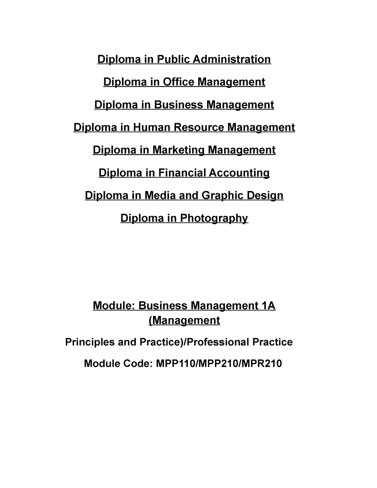 business-management-1a-study-guide-diploma-in-public-administration