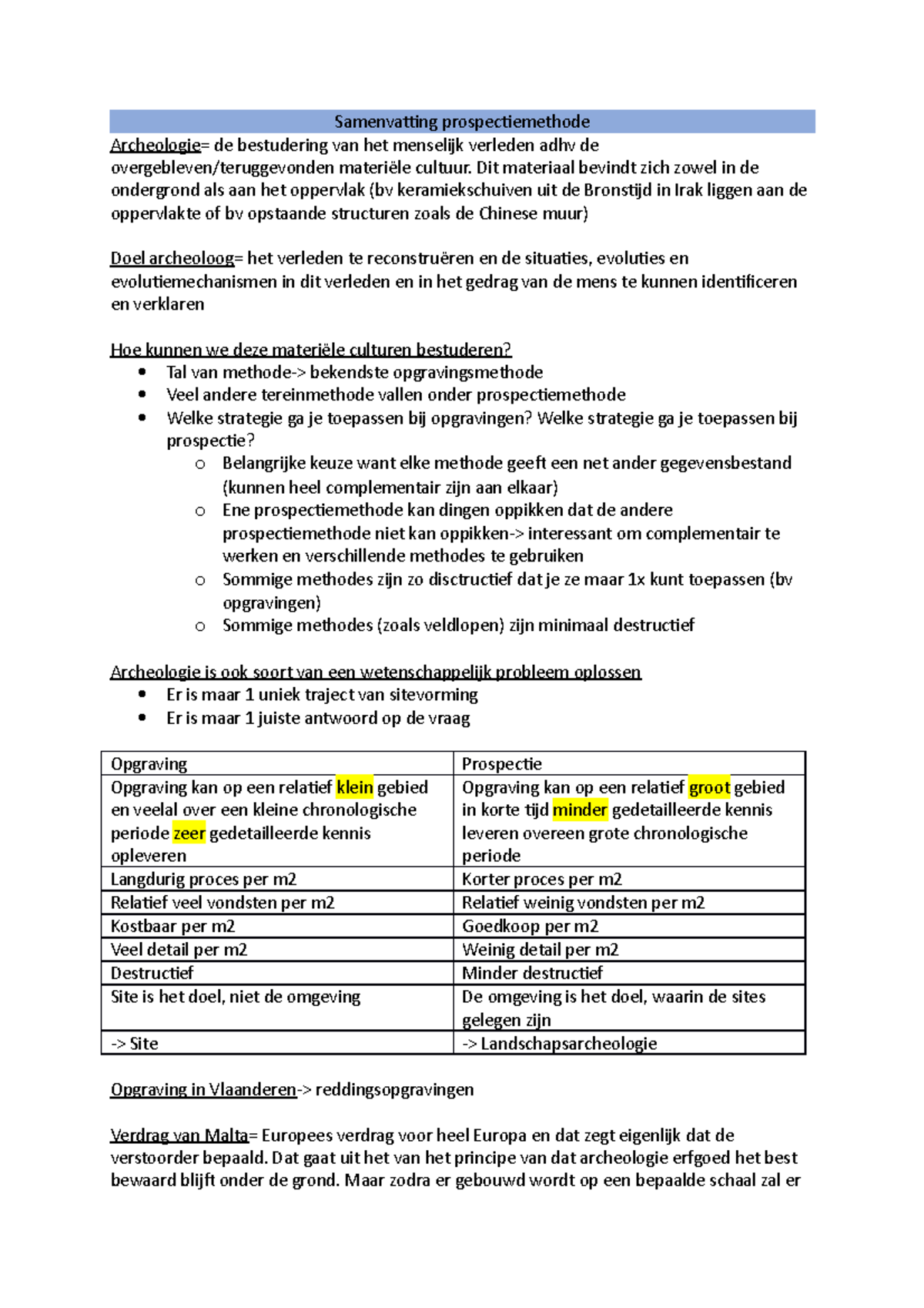 samenvatting-prospectiemethode-samenvatting-prospectiemethode