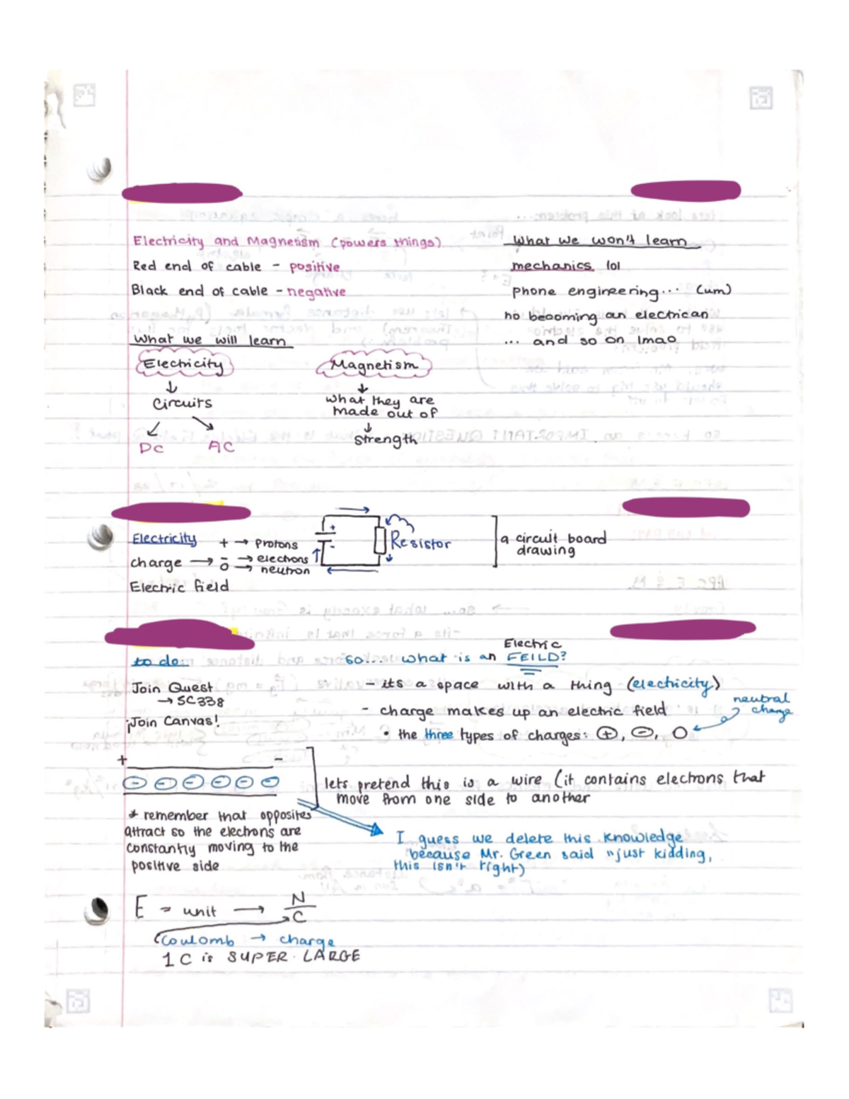 Physics - Electricity And Magnetism - PH 1113 - Studocu