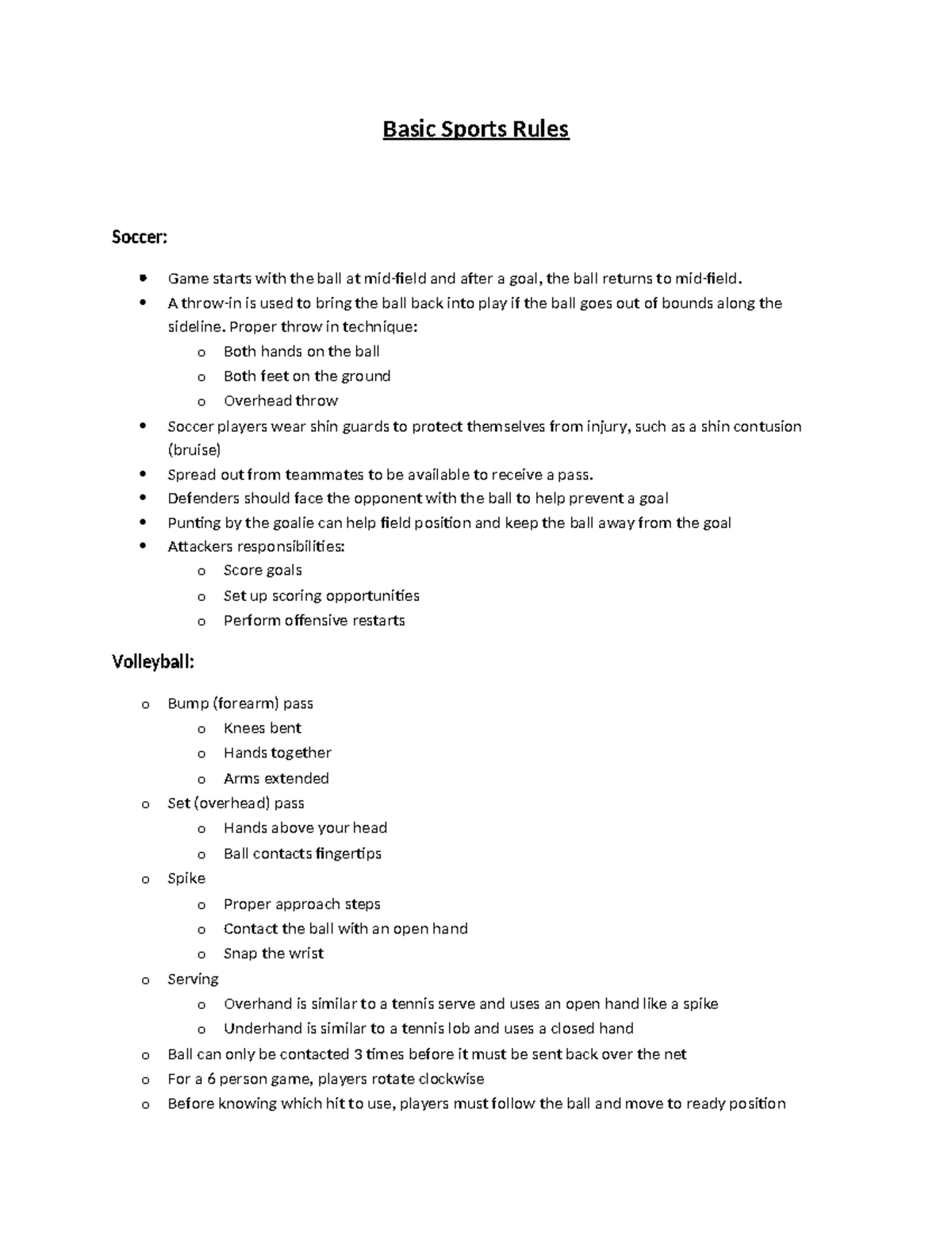 Notes For Science