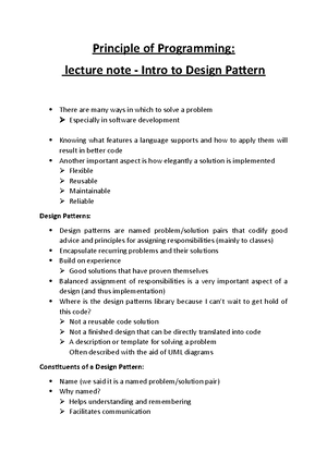 Principles of Programming- Triangle of Programming Languages ...