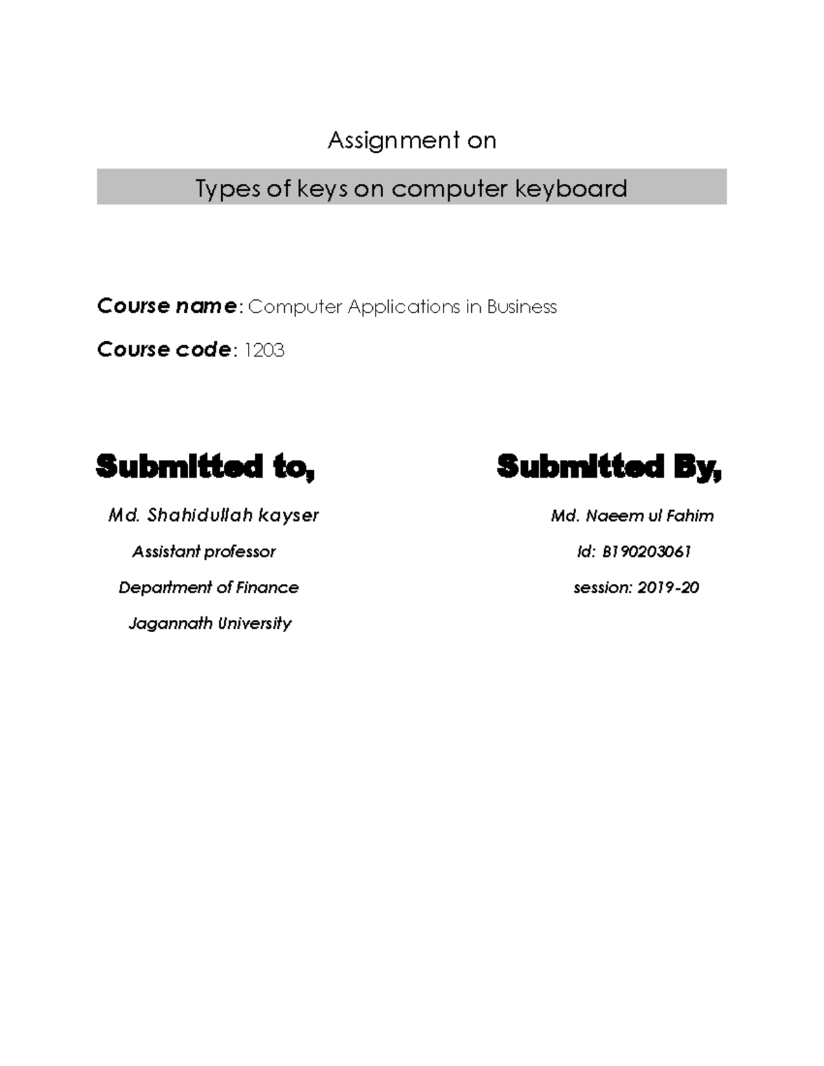 assignment-on-types-of-computer-keyboard-assignment-on-types-of-keys