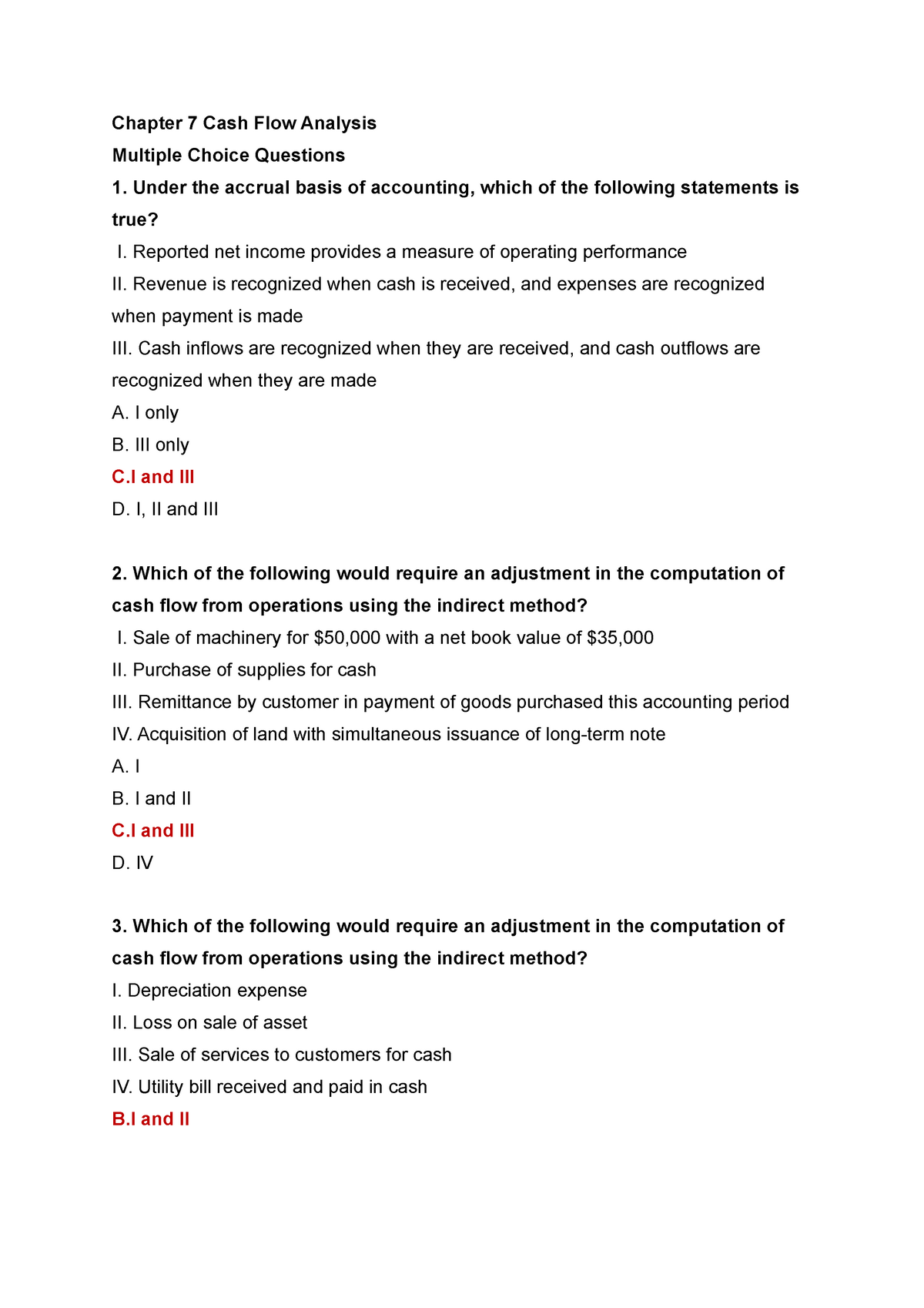 What Is Cash Flow Analysis Pdf