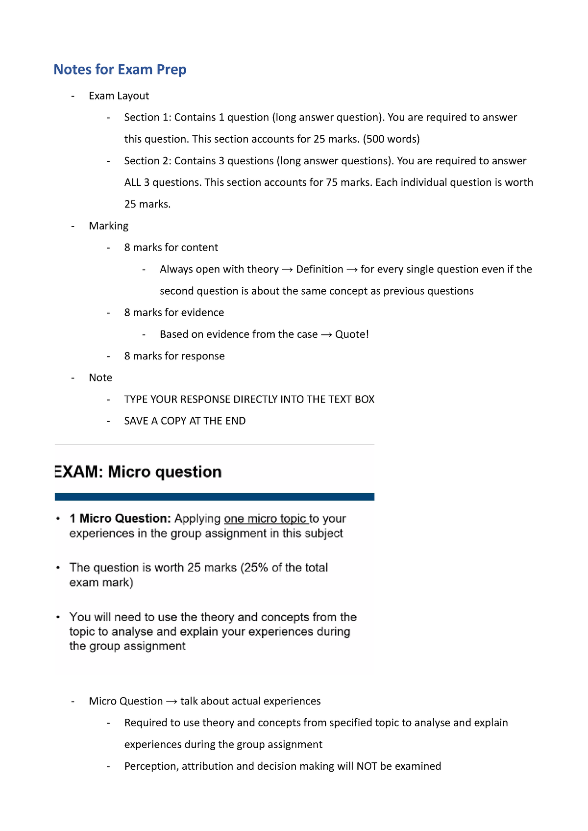 Organisational Behaviour Full Course Notes For Revision - Notes For ...