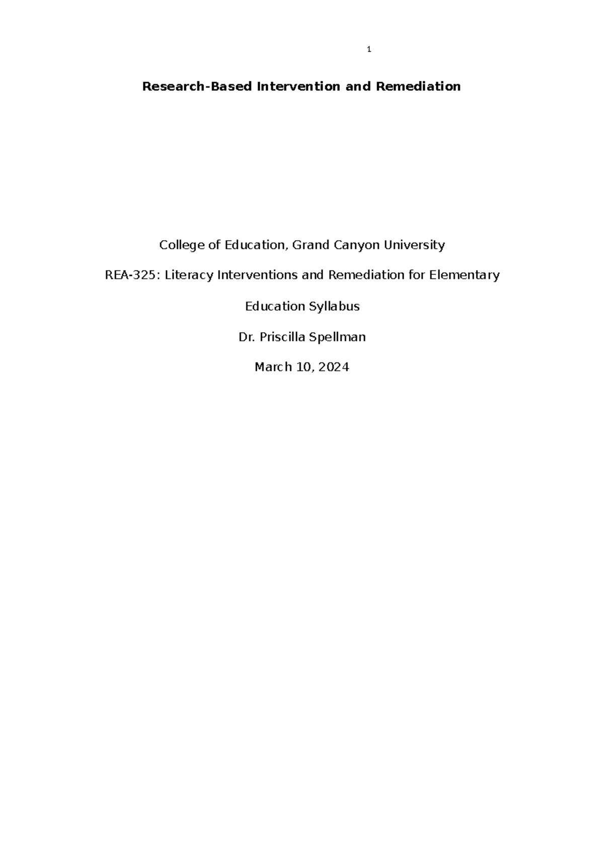 Rea 325 t4 research based intervention and remediation research based