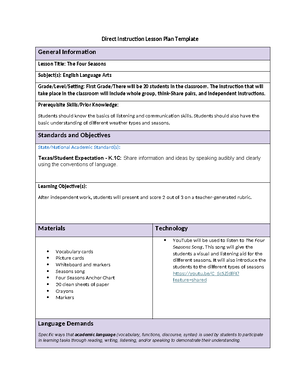 D096 Task 2, Virtual Class - A. Write a reflection of your simulated ...