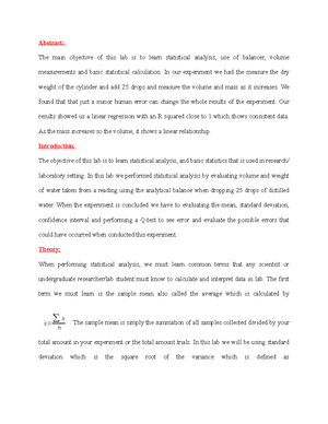 Experiment 11- Conductometry Of Strong And Weak Electrolytes Copy ...