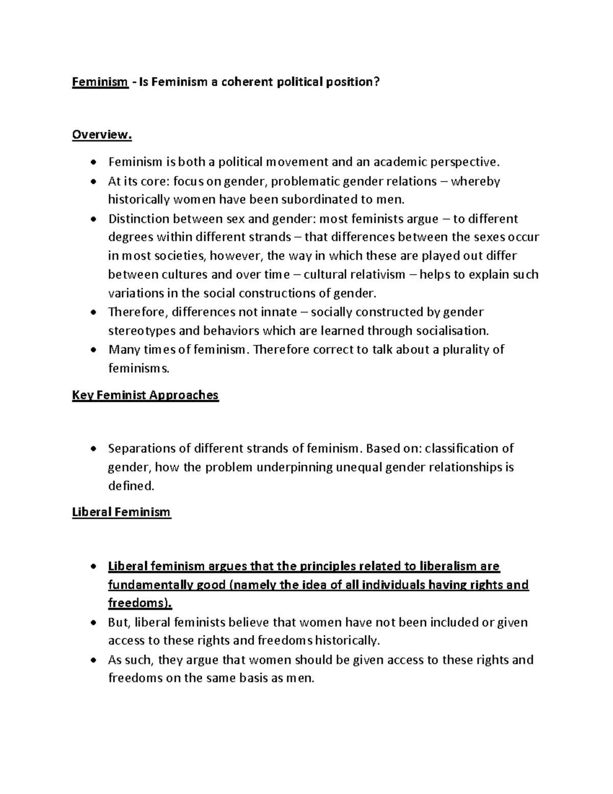 Feminism essay introduction image