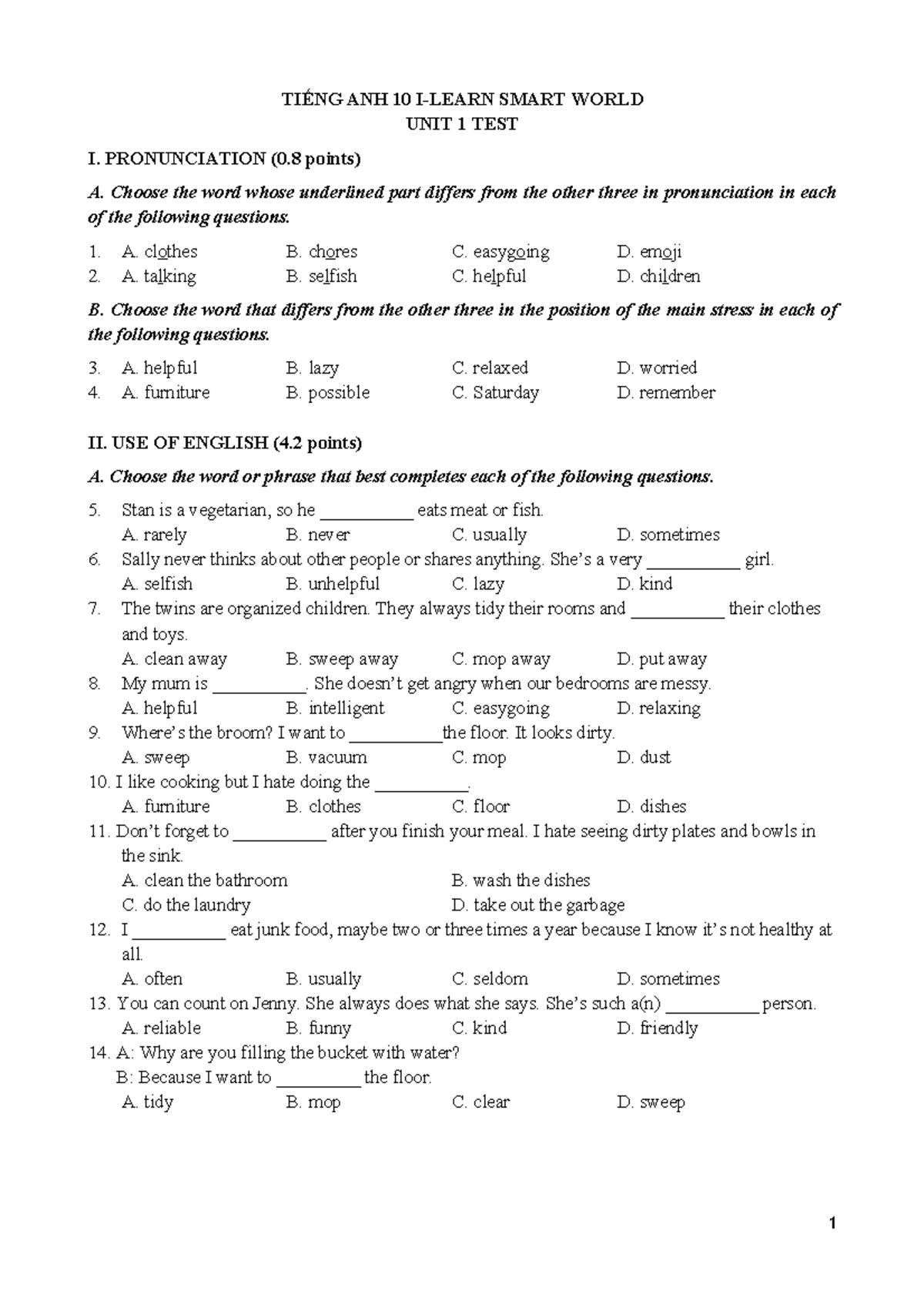 smart-world-10-unit-1-test-ti-ng-anh-10-i-learn-smart-world-unit-1