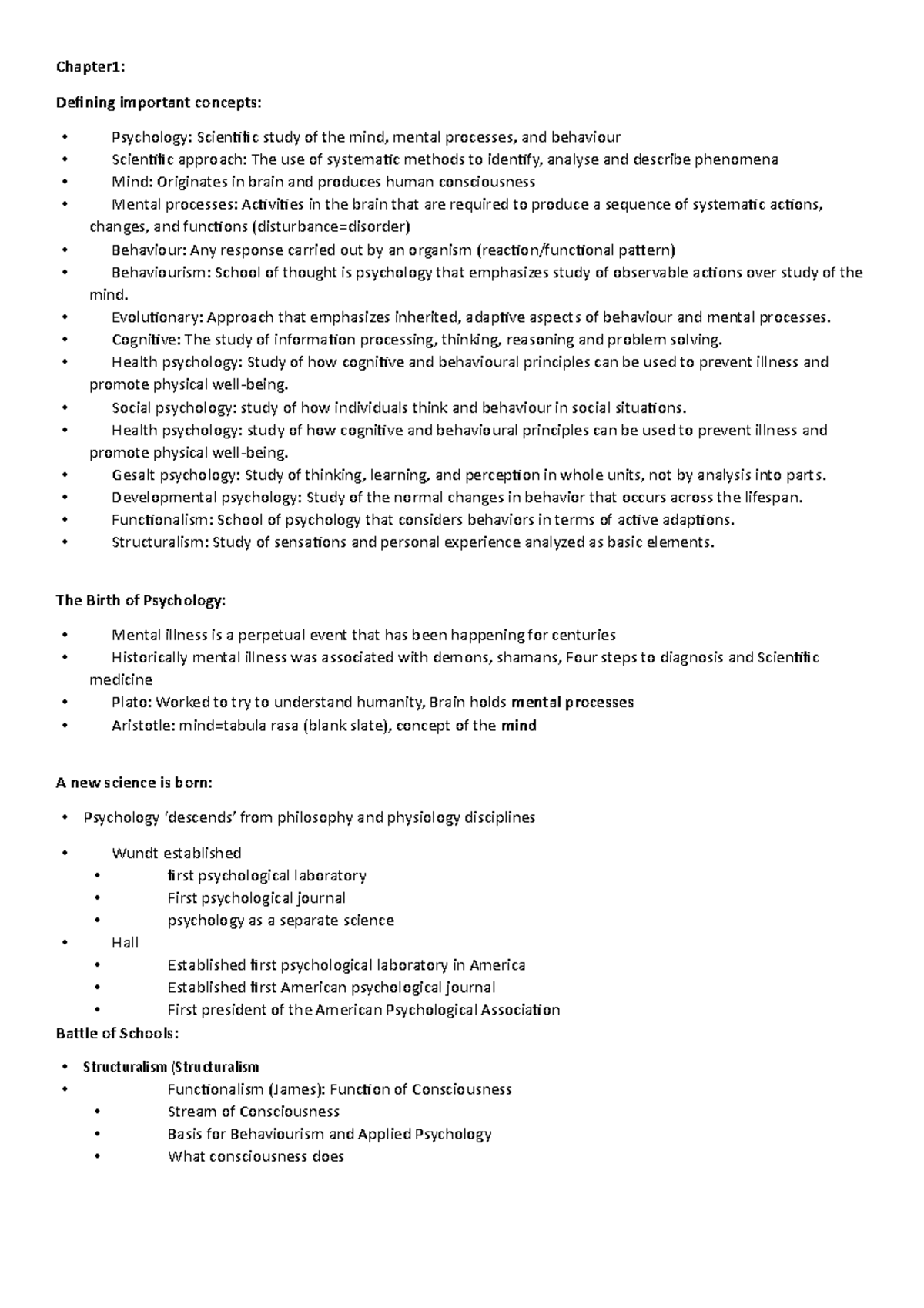 SLK110 Chapter 1 Definitions- effective for first test!!! - Chapter1 ...